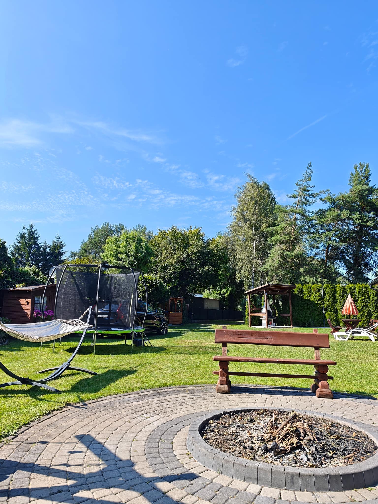Feuerstelle im Garten